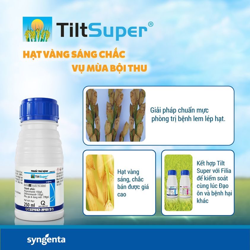 Thuốc trừ bệnh Tilt Super 300EC - Chai 100ml